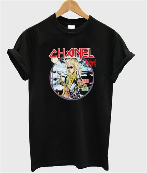 chanel karl t shirt|Chanel tops uk.